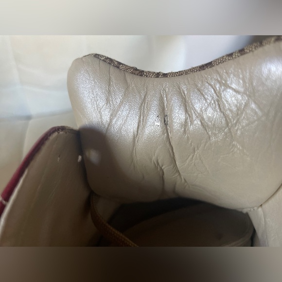 Christian Dior Rare Vintage Red Monogram Trotter canvas with Red leather trim - Picture 6 of 9